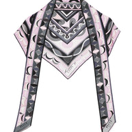 Pucci Printed Silk Scarf Black