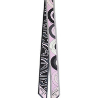 Pucci Printed Silk Foulard Scarf Black