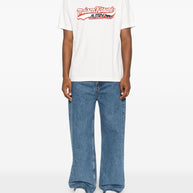 AUTRY X MAISON KITSUNE Logo Cotton T-shirt White