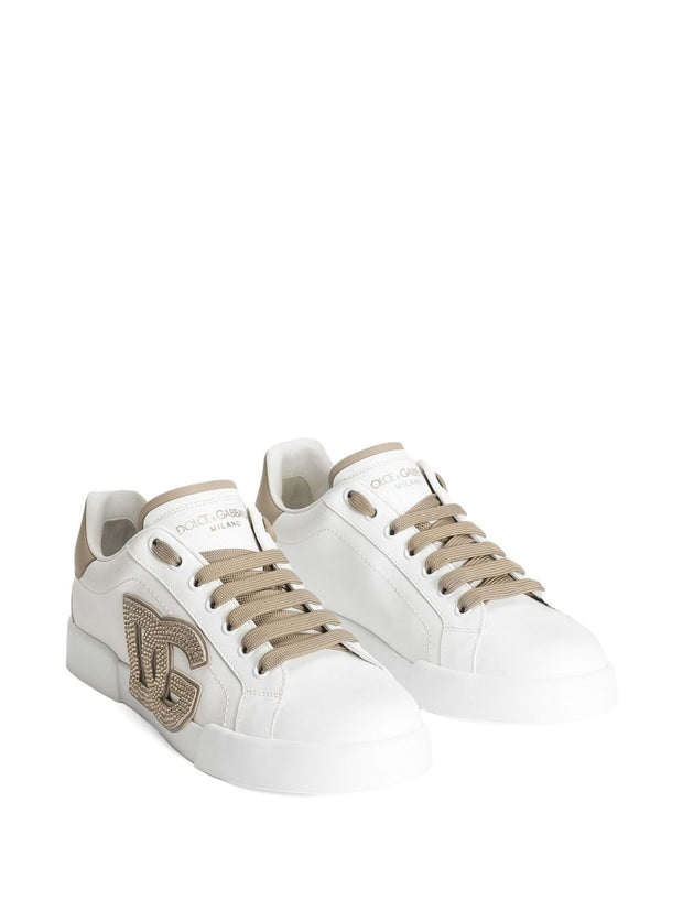 Dolce & Gabbana Portofino Sneakers Dove Grey