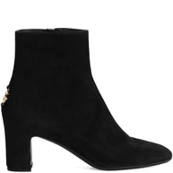 Dolce & Gabbana Suede Ankle Boots Black