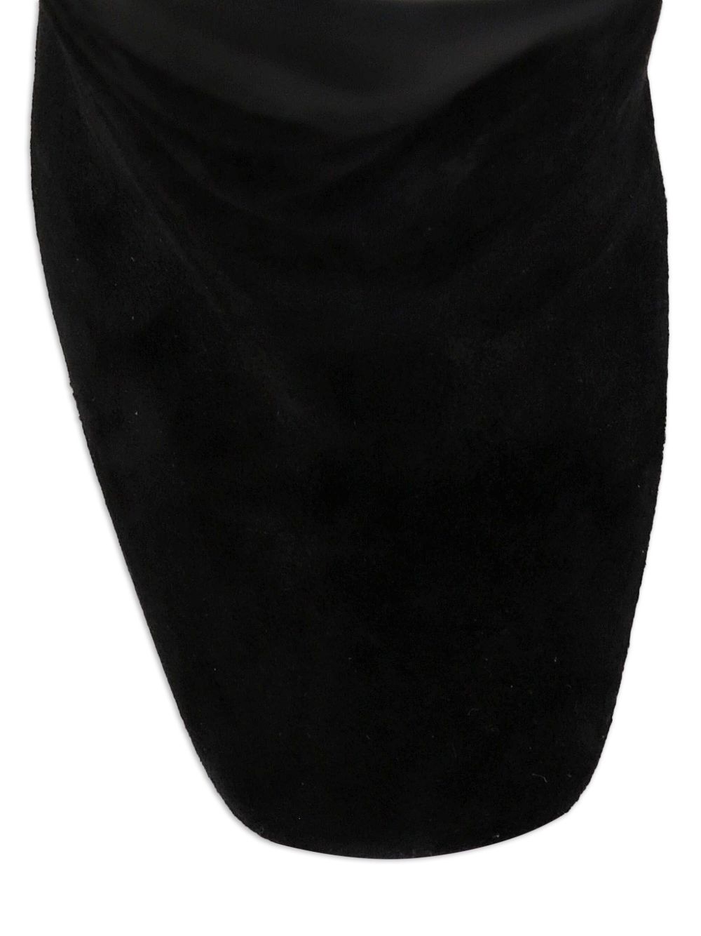 Dolce & Gabbana Suede Tall Boots Black