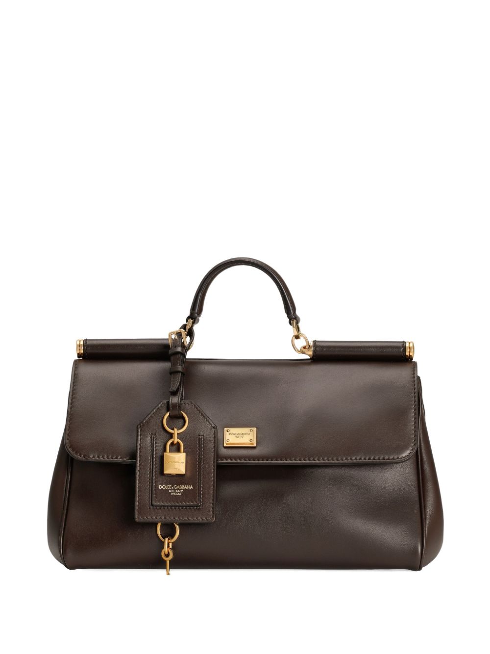 Dolce & Gabbana Sicily Soft Leather Handbag