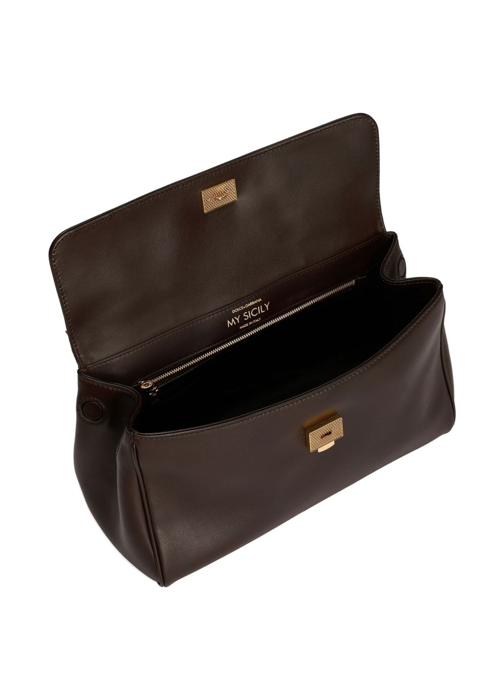 Dolce & Gabbana Sicily Soft Leather Handbag