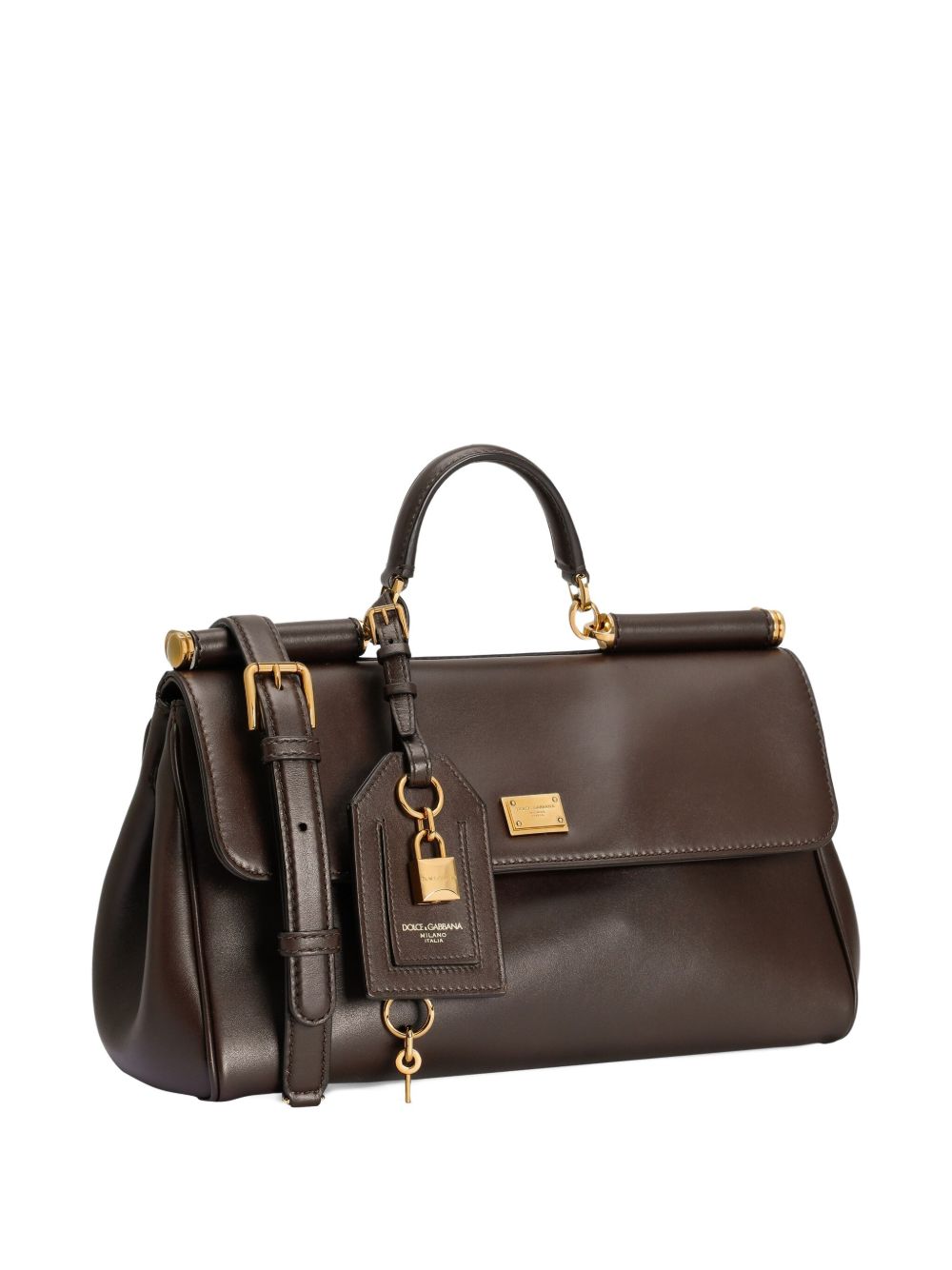 Dolce & Gabbana Sicily Soft Leather Handbag
