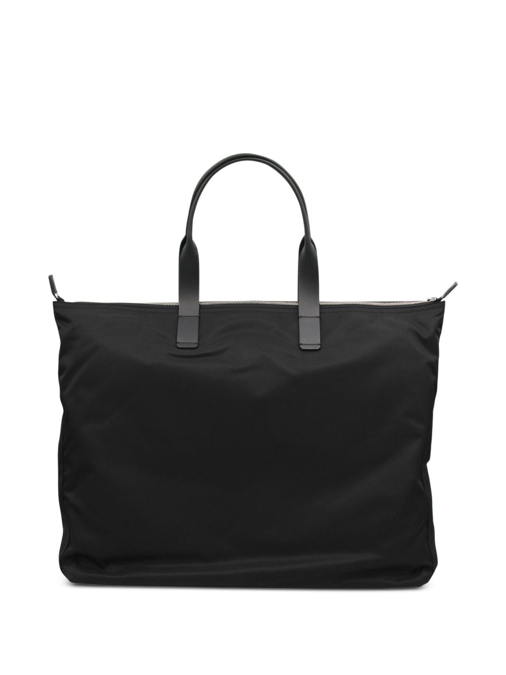 Dolce & Gabbana Nylon And Leather Tote Bag Black