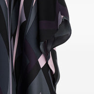 Pucci Printed Silk Kaftan Black