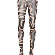 Pucci Printed Tights - Black