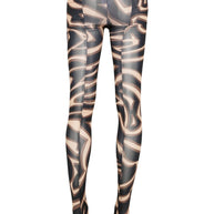Pucci Printed Tights - Black