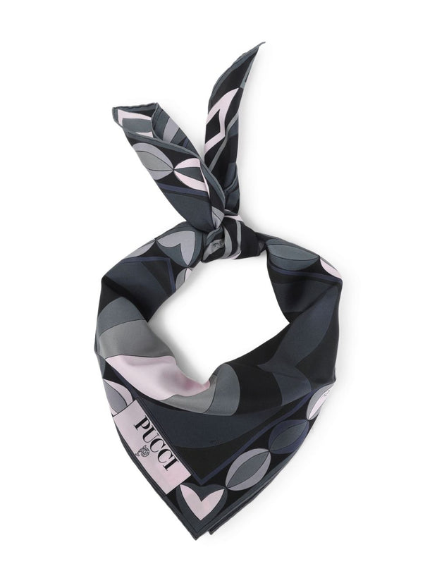 Pucci Silk Scarf Black