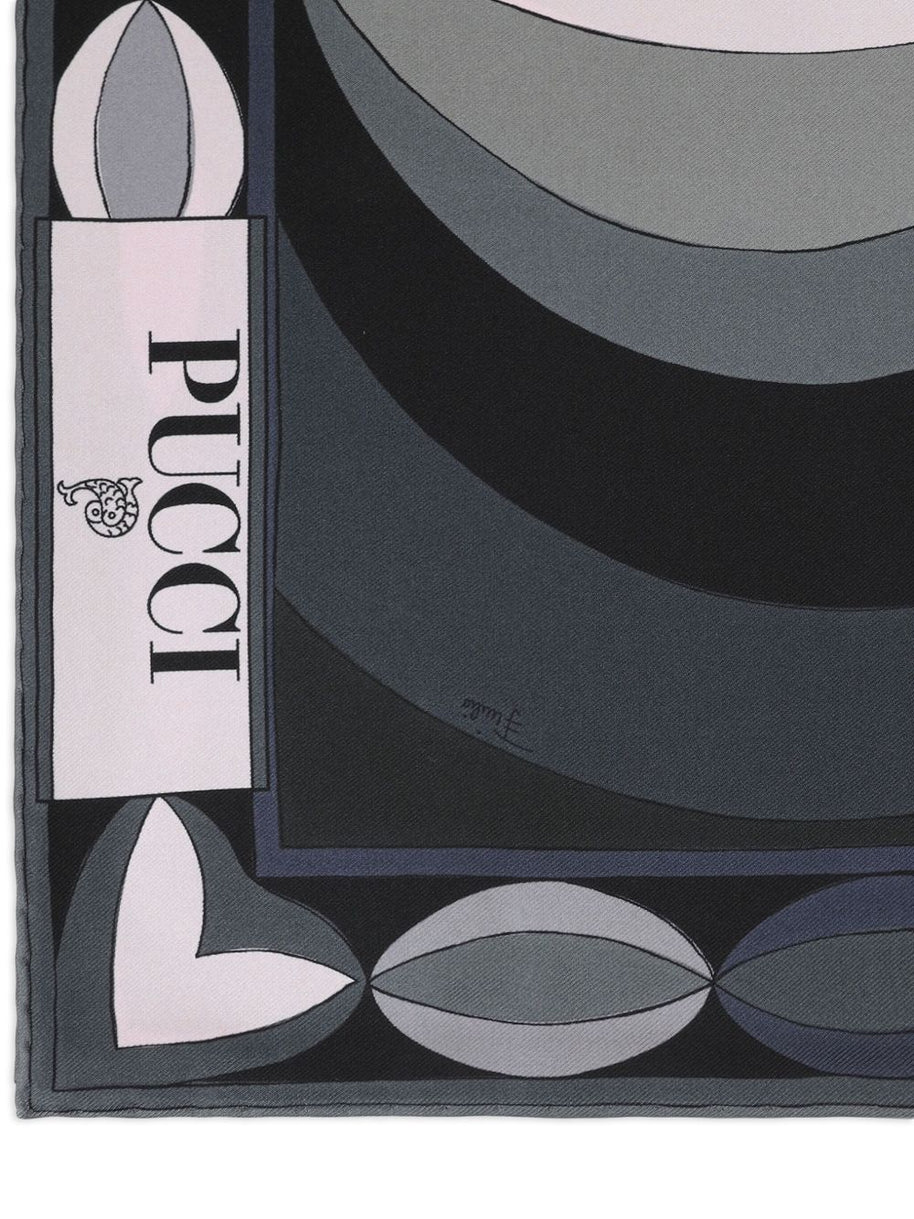 Pucci Silk Scarf Black