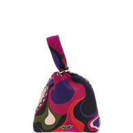 Pucci Printed Silk Handbag MultiColour