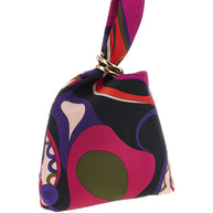 Pucci Printed Silk Handbag MultiColour