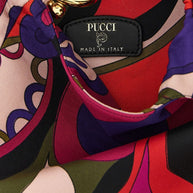 Pucci Printed Silk Handbag MultiColour