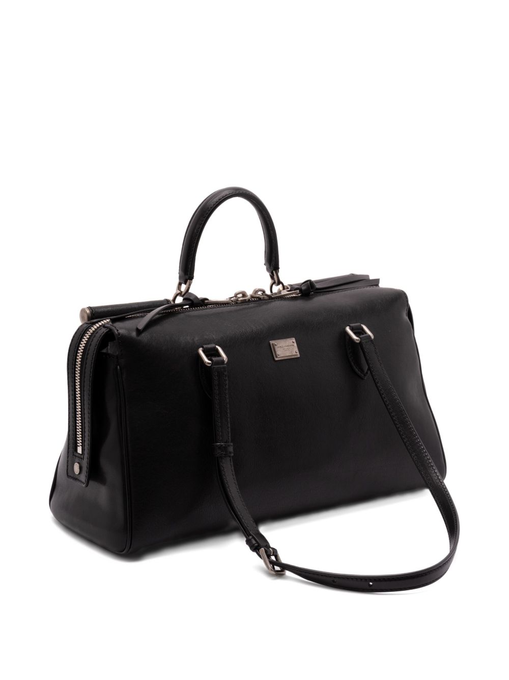 Dolce & Gabbana Vittoria Leather Handbag