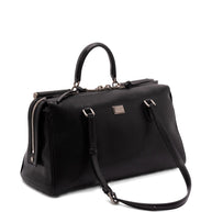Dolce & Gabbana Vittoria Leather Handbag