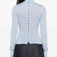 JACQUEMUS T-shirts And Polos Clear Blue