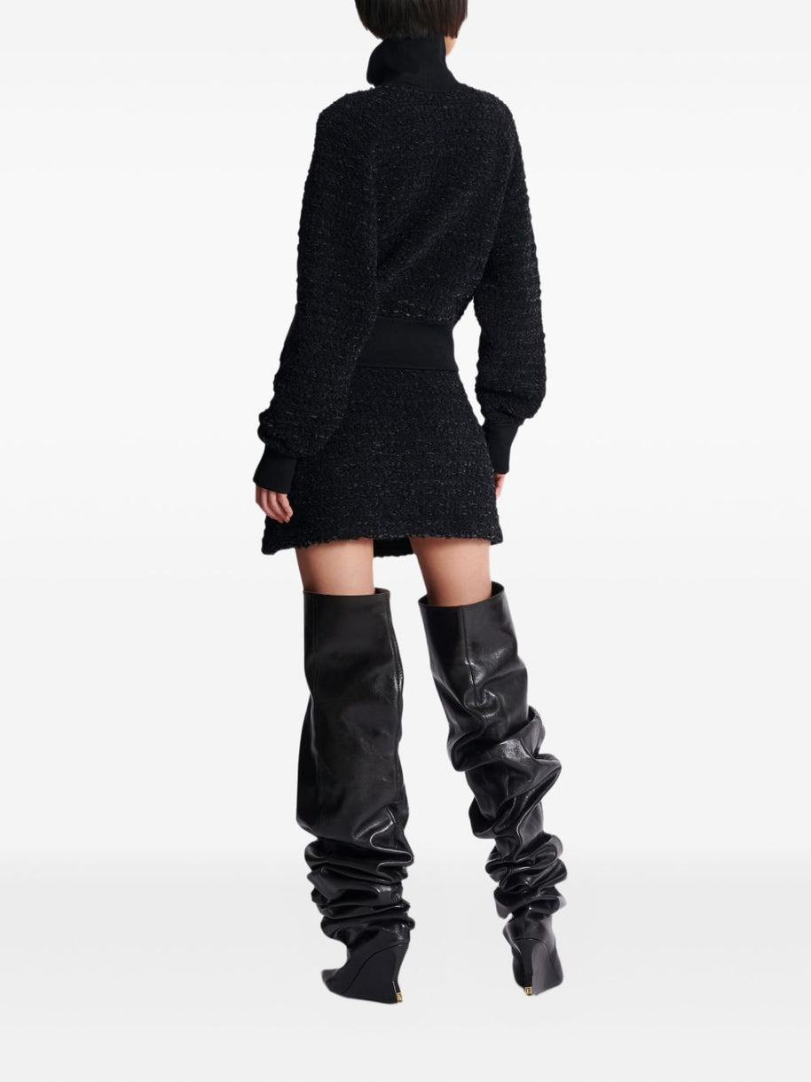 Balmain Tweed Bomber Jacket