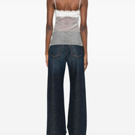 Chloé Embroidered Lace Top White