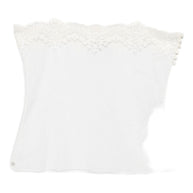 Chloé Embroidered Lace Top White