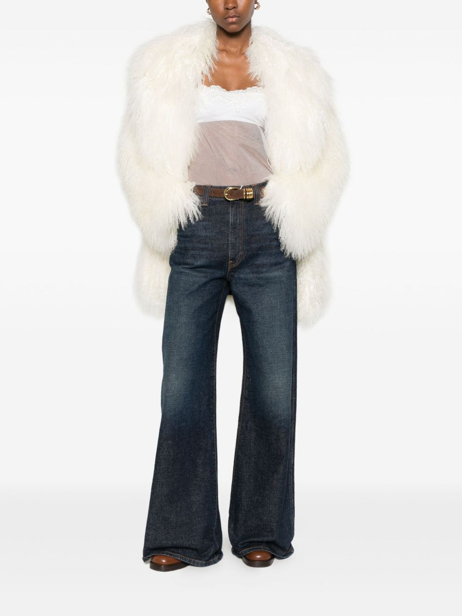 Chloé Embroidered Lace Top White