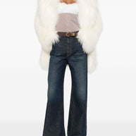 Chloé Embroidered Lace Top White