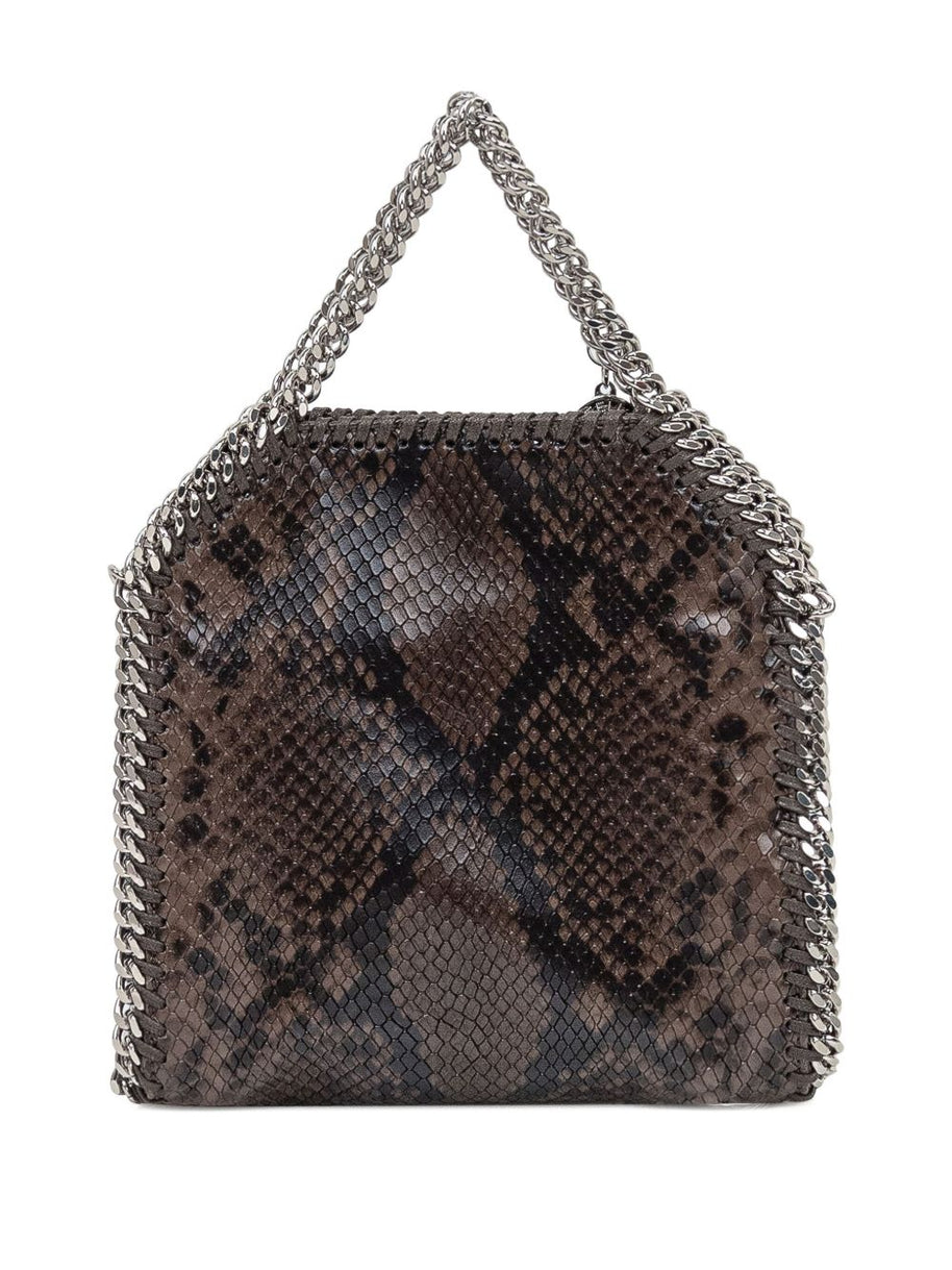Stella McCartney Falabella Tiny Crossbody Bag Brown