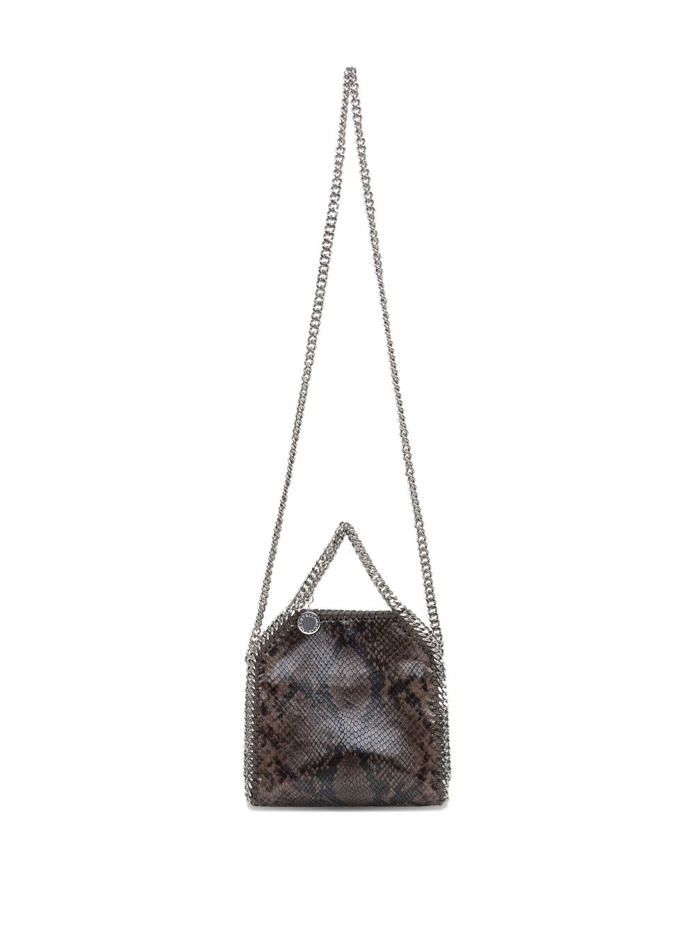 Stella McCartney Falabella Tiny Crossbody Bag Brown