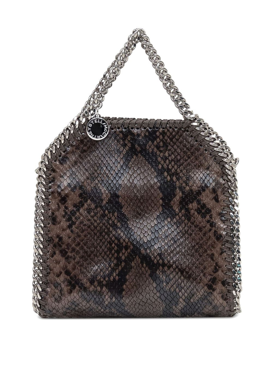 Stella McCartney Falabella Tiny Crossbody Bag Brown