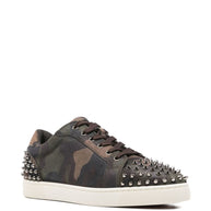 Christian Louboutin Seavaste Leather Sneakers Brown