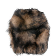 Dolce & Gabbana Fur Hat Brown