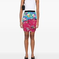 MARINE SERRE Moon Cotton Tank Top White