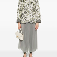 Forte Forte Tulle Midi Skirt Grey