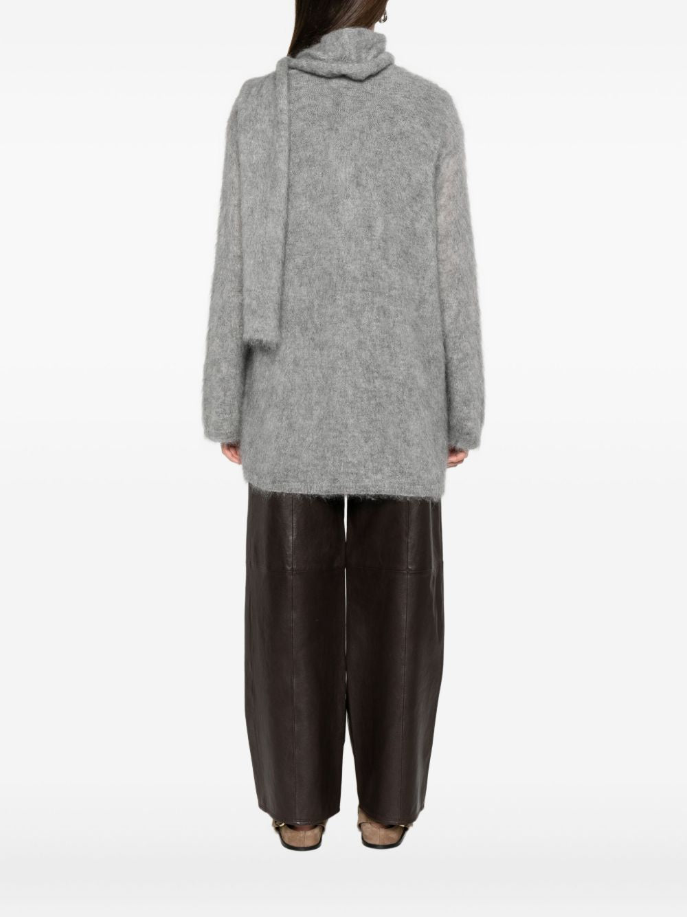 Forte Forte Wool And Mohair Blend Sweater Grey