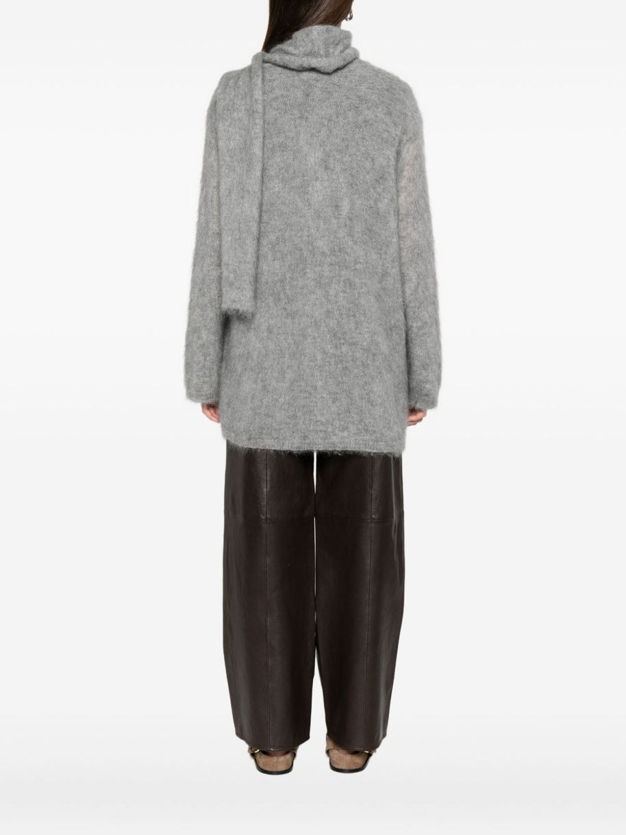 Forte Forte Wool And Mohair Blend Sweater Grey