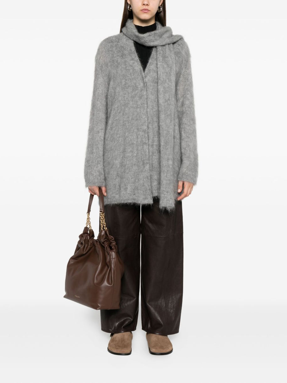 Forte Forte Wool And Mohair Blend Sweater Grey