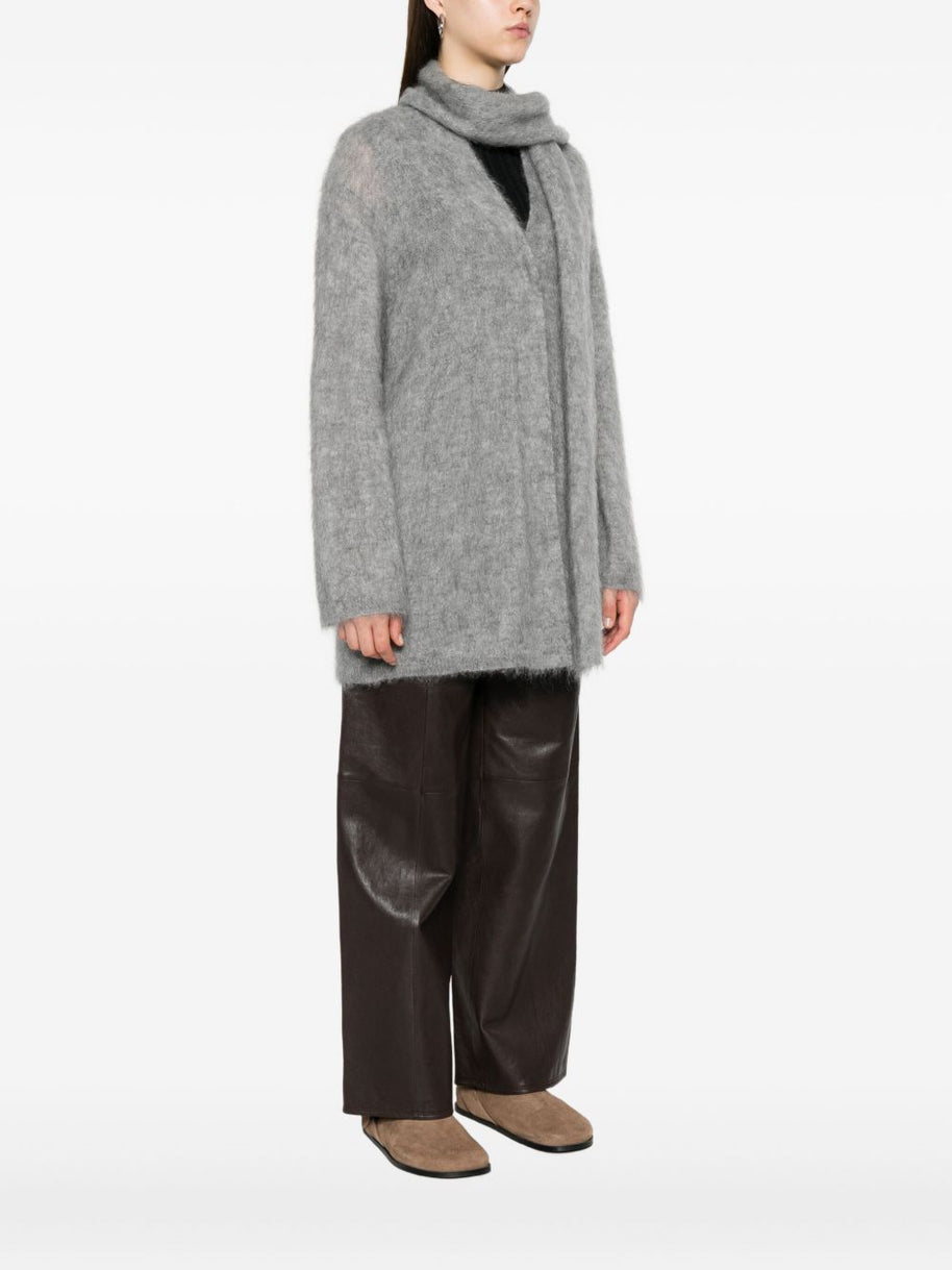 Forte Forte Wool And Mohair Blend Sweater Grey