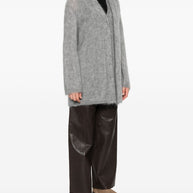 Forte Forte Wool And Mohair Blend Sweater Grey