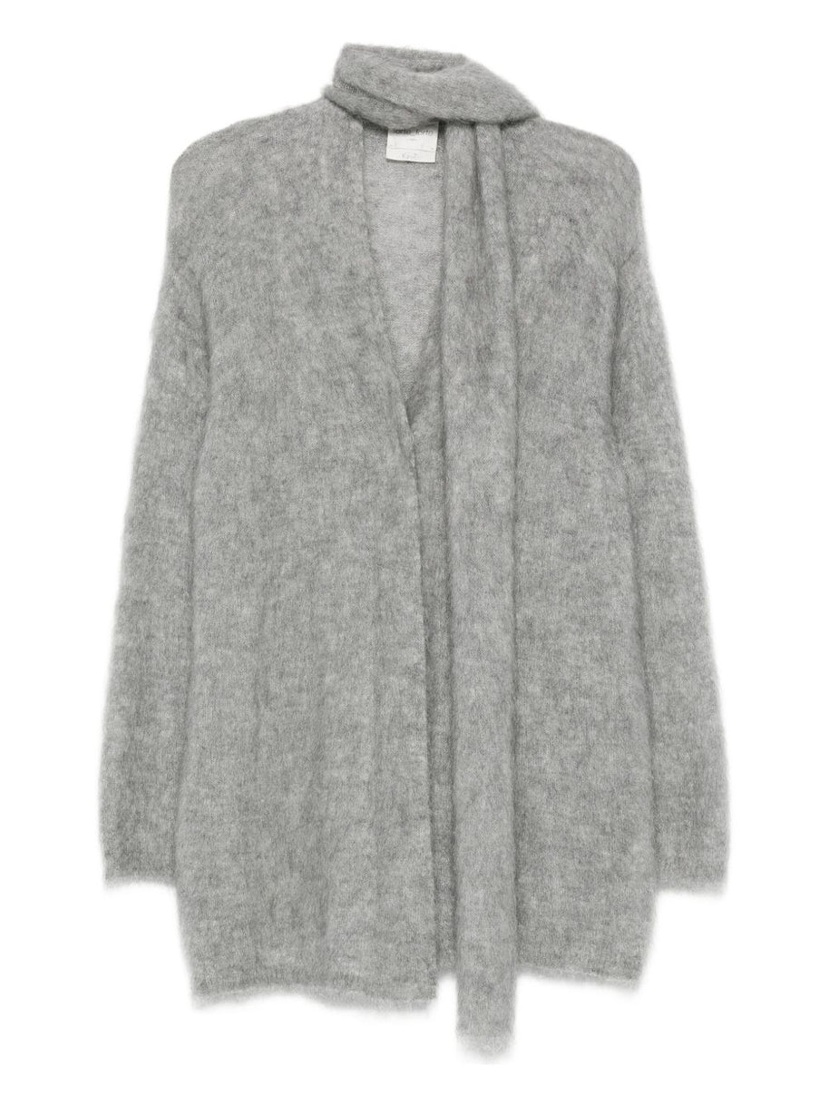 Forte Forte Wool And Mohair Blend Sweater Grey