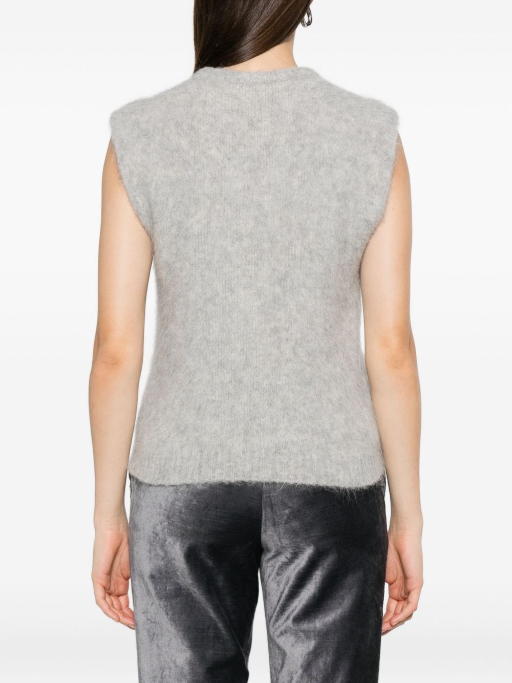 Forte Forte Sweater Vest Grey