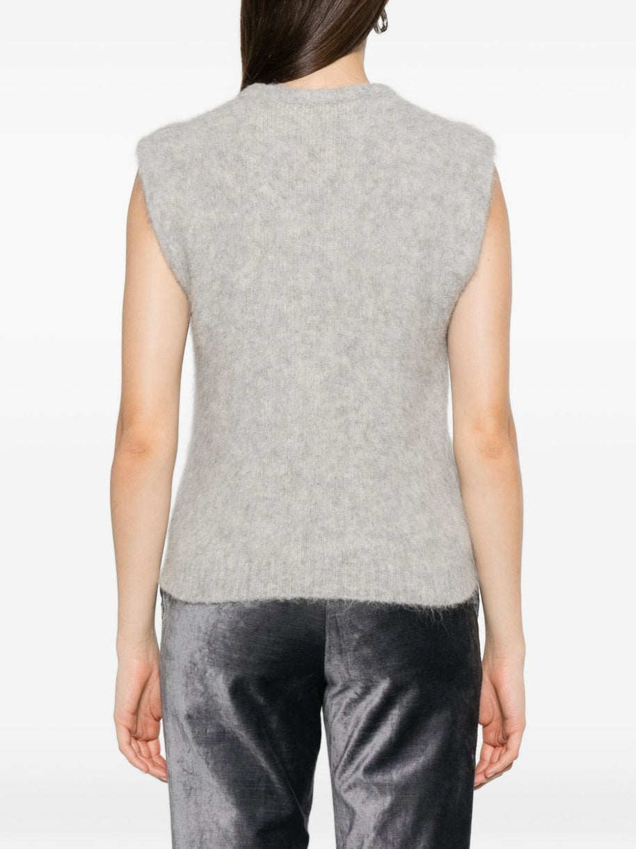 Forte Forte Sweater Vest Grey