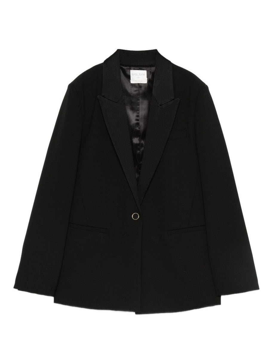 Forte Forte Wool Jacket Black
