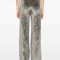 Forte Forte Metallic Trousers Grey