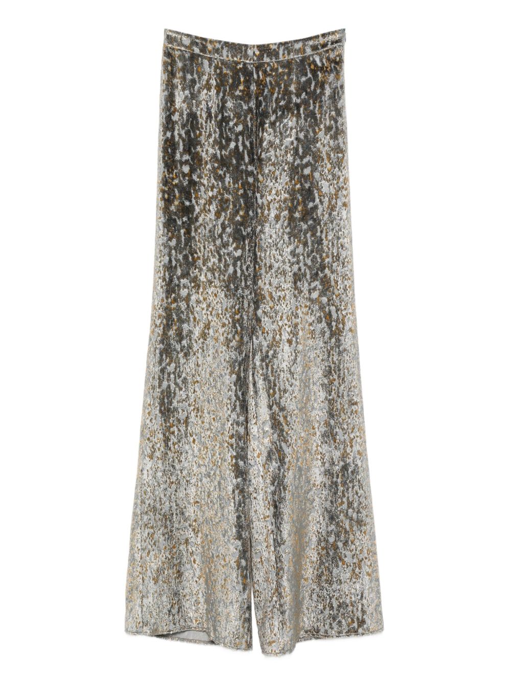 Forte Forte Metallic Trousers Grey