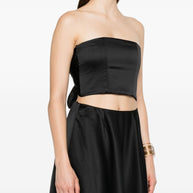 Forte Forte Strapless Top Black