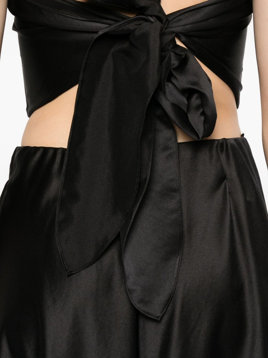 Forte Forte Strapless Top Black