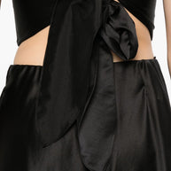 Forte Forte Strapless Top Black