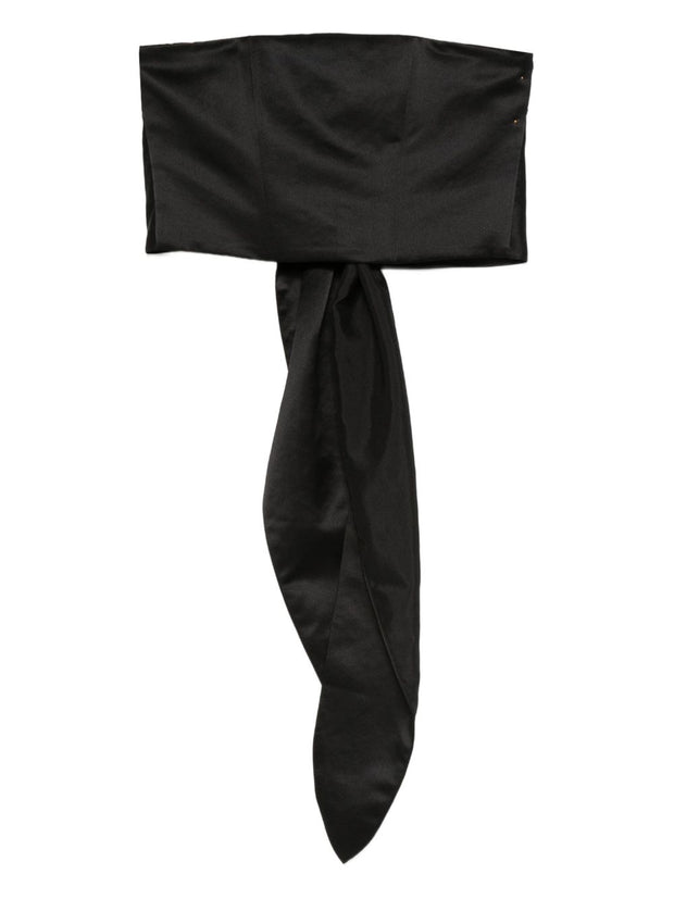 Forte Forte Strapless Top Black