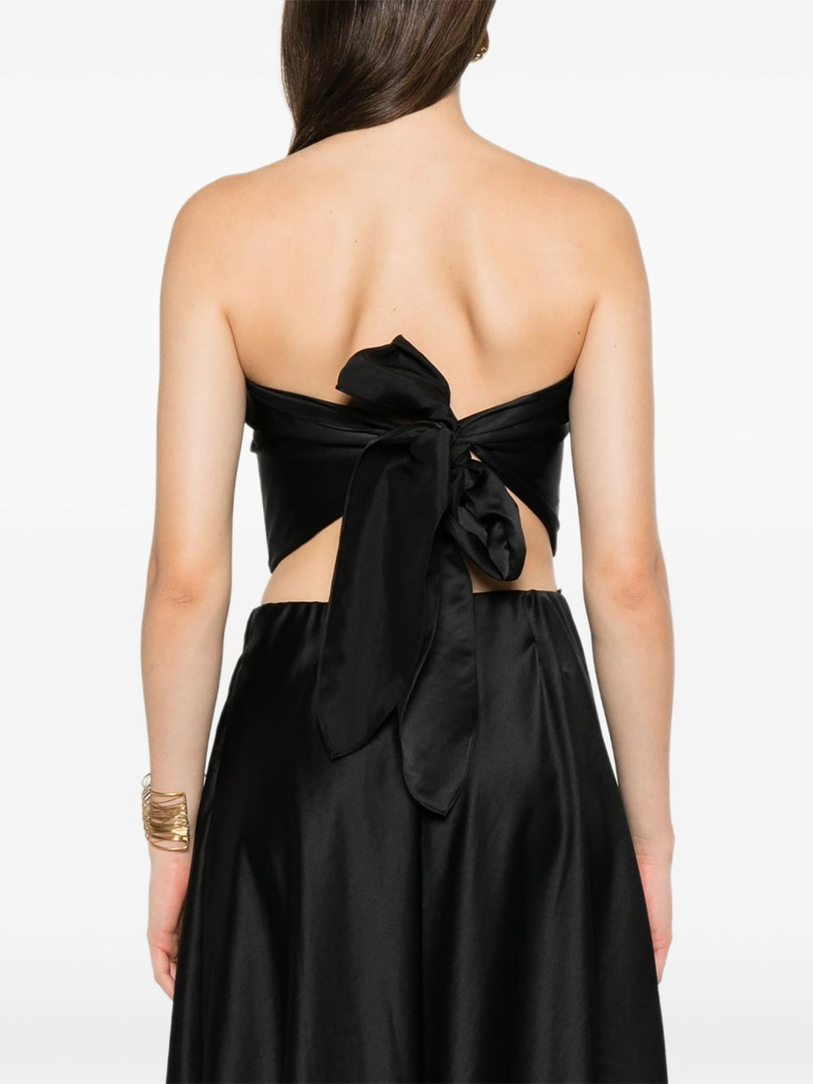 Forte Forte Strapless Top Black