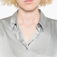 Forte Forte Silk Shirt Grey